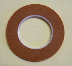 Aranžovací páska světle hnědá 12 mm / 1 ks 