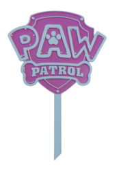 Zápich PAW PATROL - růžový