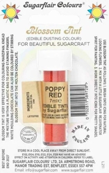 Barva prachová - Červená /Poppy red
