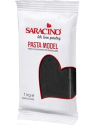 Modelovací hmota - Saracino ČERNÁ / 1 kg