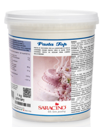 SARACINO PASTA TOP - Potahovací hmota bílá / 1 kg