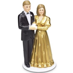 Svatební figurka - Zlatá svatba 