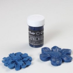 Barva gelová Sugarflair - Modrá / Aztec Blue