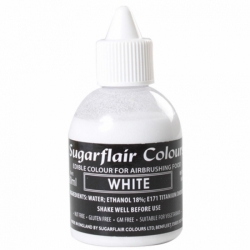 Barva Airbrush - Bílá / WHITE (Sugarflair) 