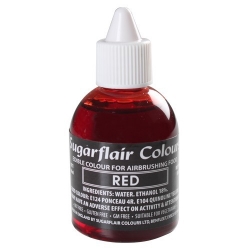 Barva Airbrush - Červená / RED (Sugarflair)