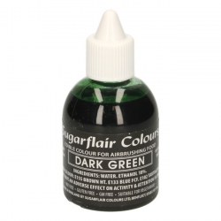 Barva Airbrush - Tmavě zelená / DARK GREEN (Sugarflair)
