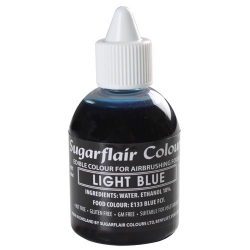 Barva Airbrush - Světle modrá / LIGHT BLUE (Sugarflair)