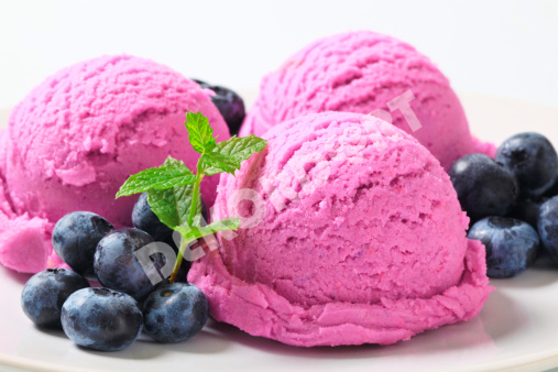 Zmrzlinová směs  Soft BORŮVKA  250 g
