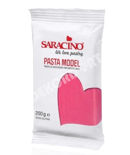 Modelovací hmota - Saracino Tmavě Růžová / 250 g (Fuchsia) 