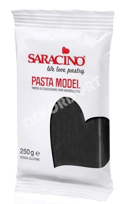 Modelovací hmota - Saracino ČERNÁ / 250 g  
