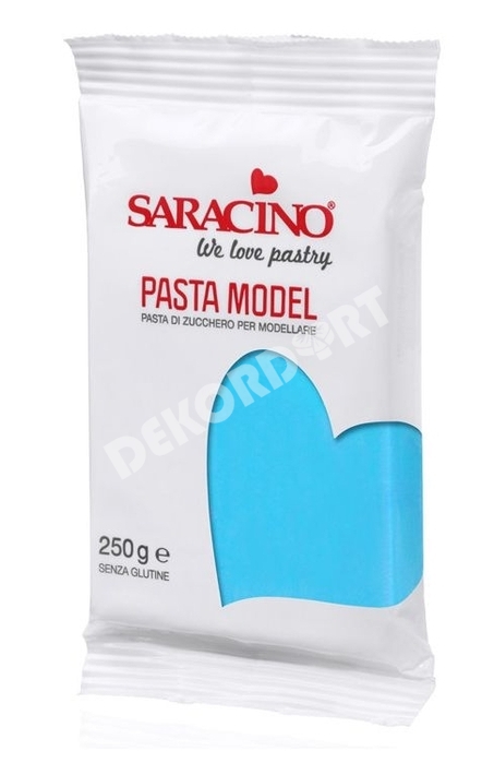 Modelovací hmota - Saracino Světle MODRÁ (Light Blue)/ 250 g